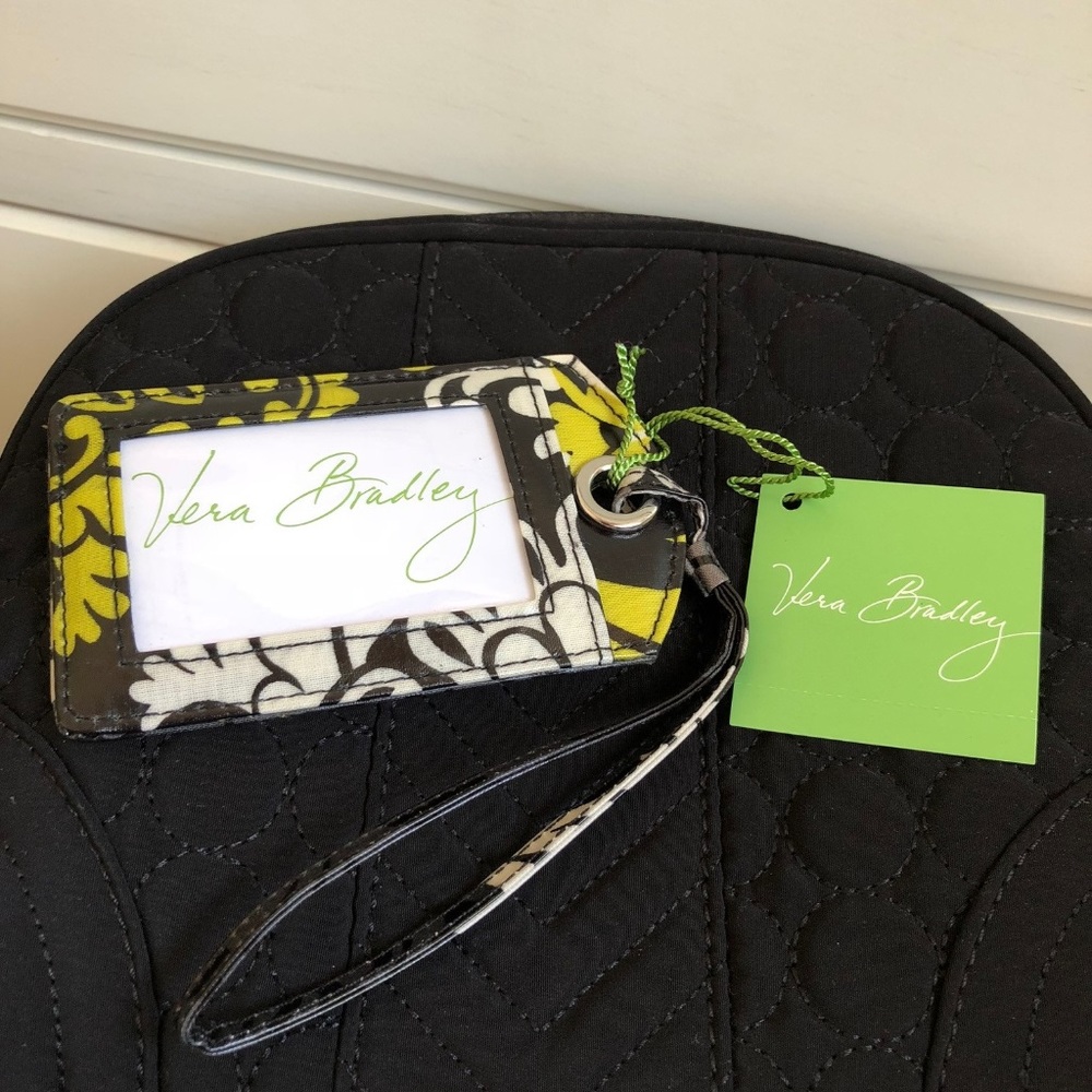 Retired! Vera Bradley Classic Luggage Tag, Baroque